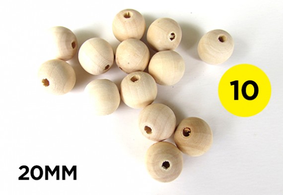20mm Rounds Beads