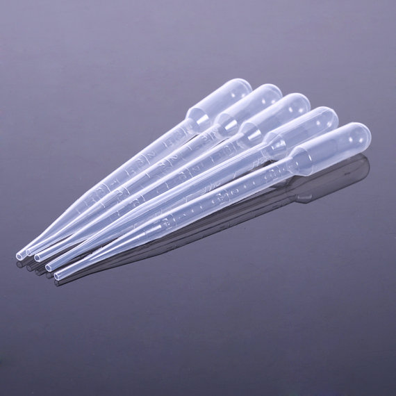 5 Disposable 3 mL Pipettes / Eye Droppers