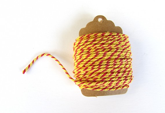 Baker's Twine Red & Yellow