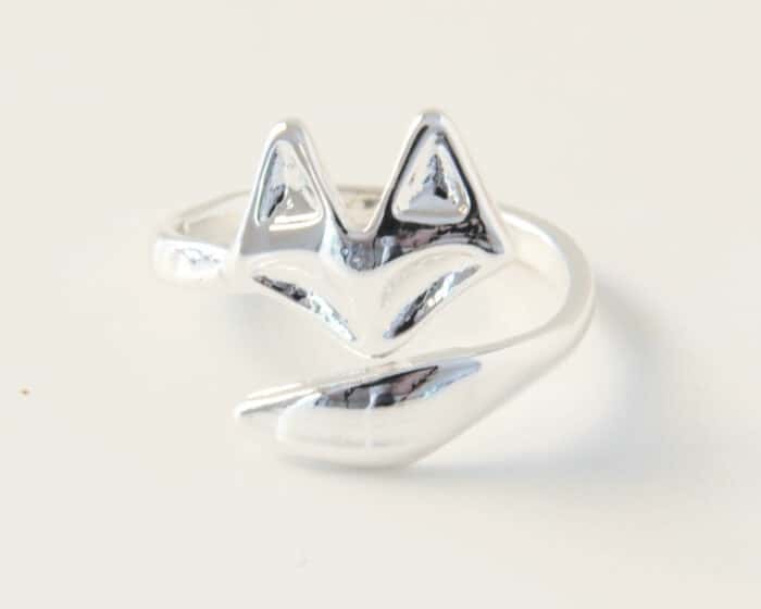 Silver Fox knuckle ring